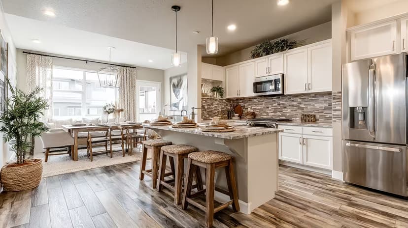 Tile work in a Willow Creek, Centennial home.