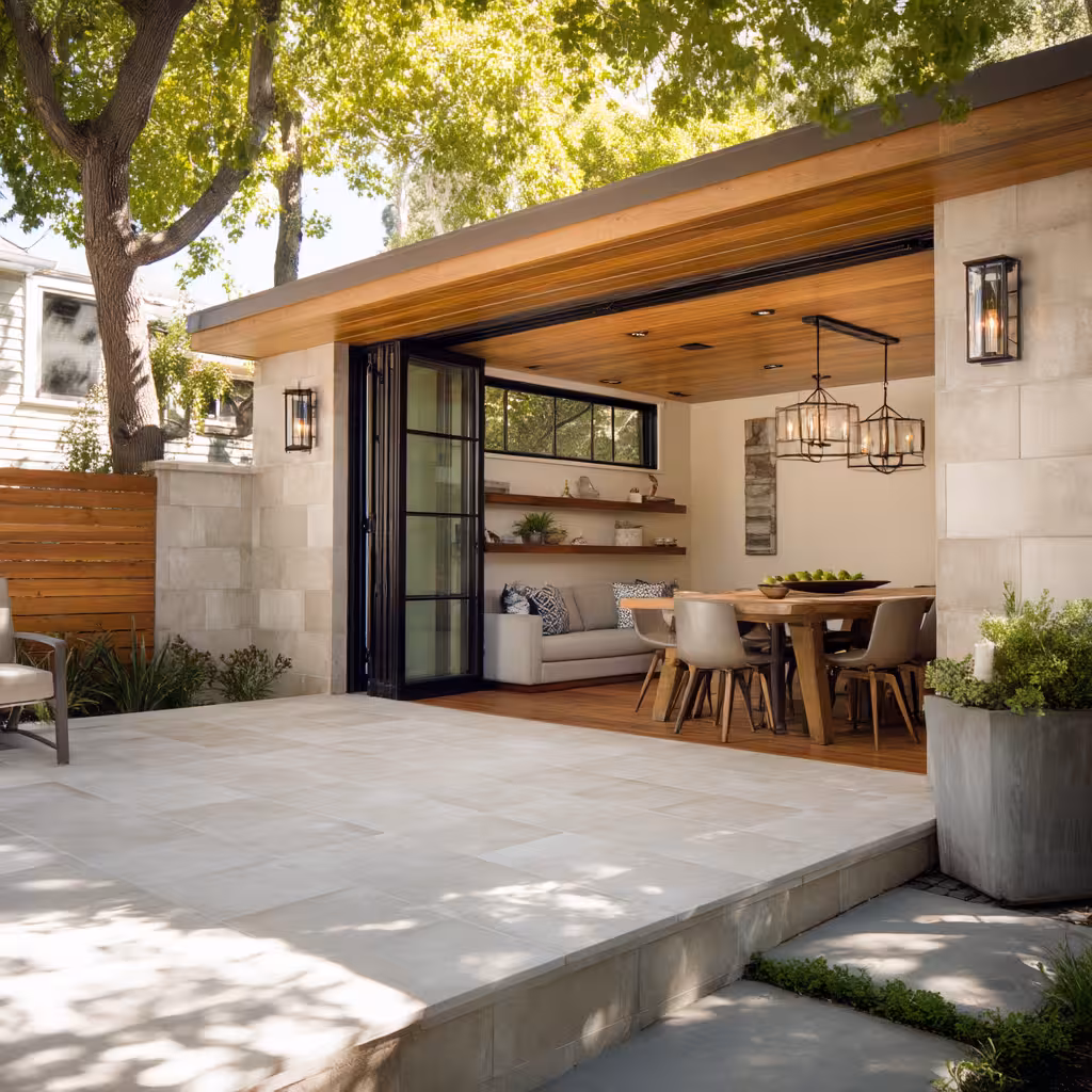 Outdoor Patio Tiling