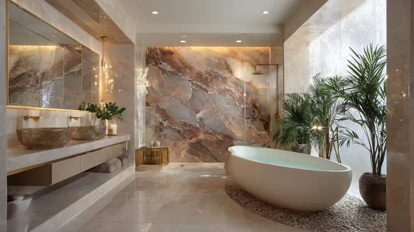 Tile work in a Southridge Village home, Highlands Ranch.