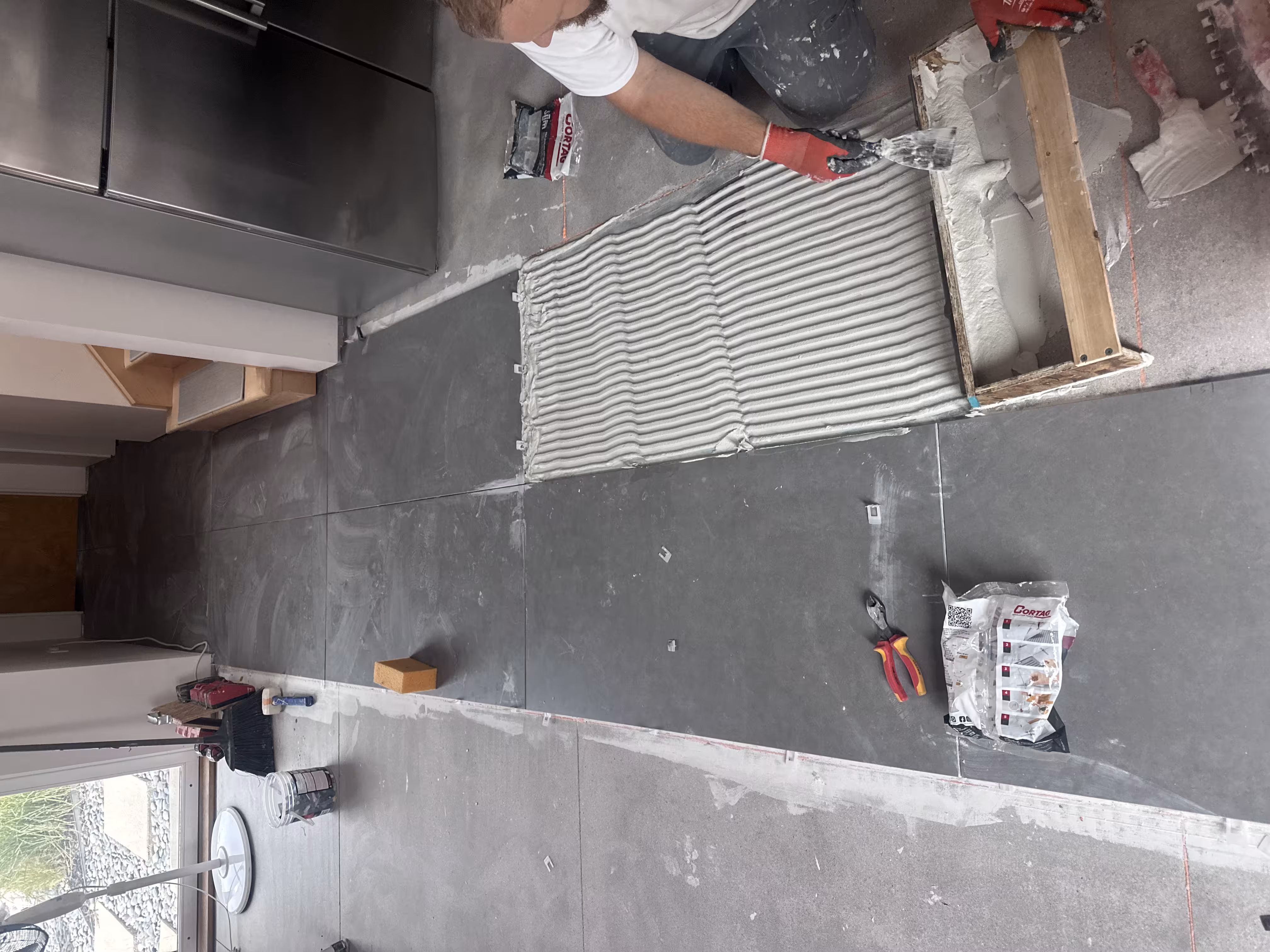 Residential tile installation in Lakewood, Colorado