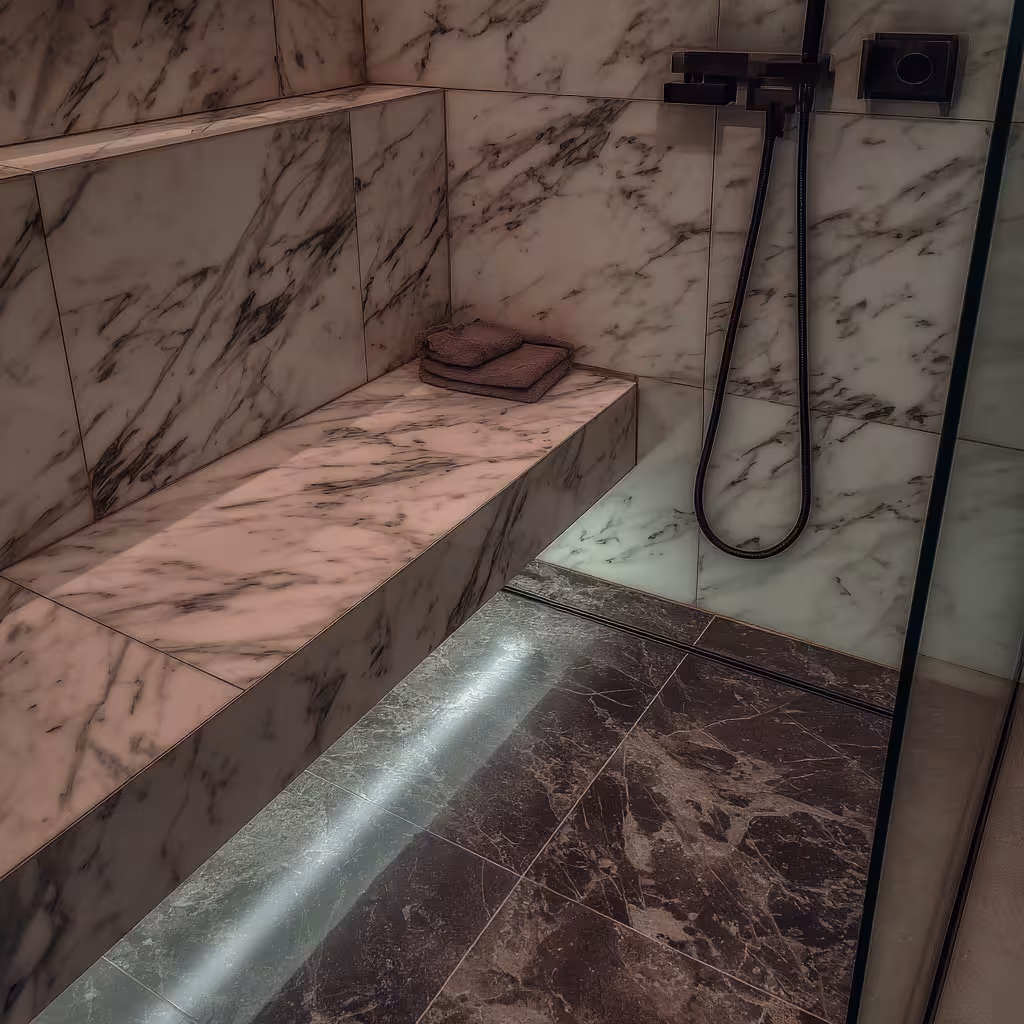 Completed classic bathroom renovation in Littleton, CO.